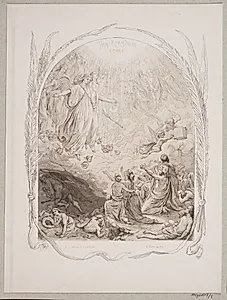 Illustration til "The Lord's Prayer" by Lorenz Frølich