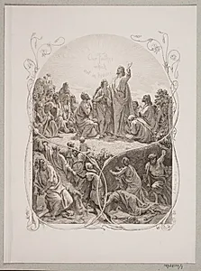 Illustration til "The Lord's Prayer" by Lorenz Frølich