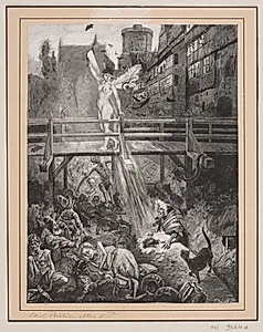 Illustration til "Uden hoved og hale"