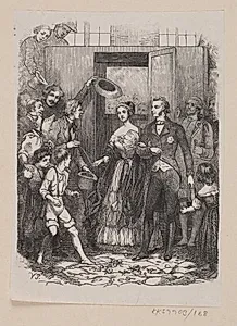 Illustration til "Under Piletræet" i H.C. Andersen, "Eventyr og Historier", Bind 2 by H.P. Hansen