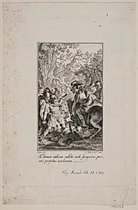 Illustration til Vergils Æneide by Georg Christian Schule