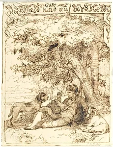 Im Wald und auf der Heide by Lorenz Frølich