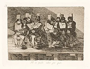 Ingen ved hvorfor (35) by Francisco de Goya