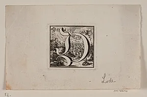 Initial til Frederik IV's Salvingsakt by Odvardt Helmoldt de Lode
