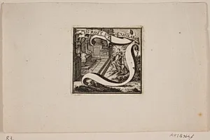 Initial til Frederik IV's Salvingsakt by Odvardt Helmoldt de Lode