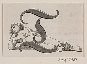 Initialer til Fabricius' Danmarks historie by H.C. Henneberg