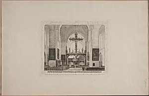 Interiør fra Domkirken i Lübeck