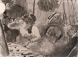 Intimitet by Edgar Degas