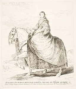 Isabella af Bourbon by Francisco de Goya