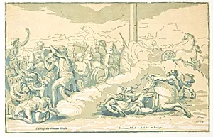 Israelitterne krydser Det Røde Hav by Antonio Maria Zanetti I