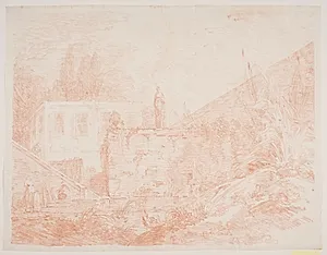 Italiensk fantasilandskab by Jens Petersen Lund