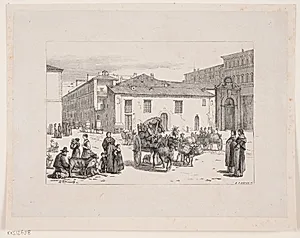 Italiensk Plads by H.P. Hansen