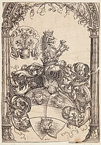Jacob de Bannissis' våben by Albrecht Dürer