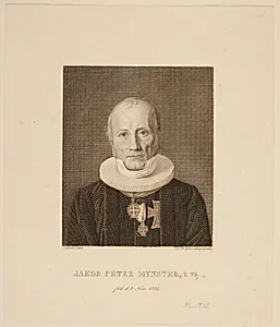 Jacob Peter Mynster by Erling Eckersberg