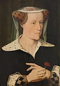 Jacobæa af Bayern, grevinde af Holland og Zeeland by Jan Mostaert