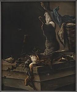 Jagtudbyttet by Salomon van Ruysdael
