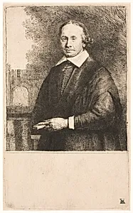 Jan Antonides van den Linden, professor medicinae by Rembrandt van Rijn