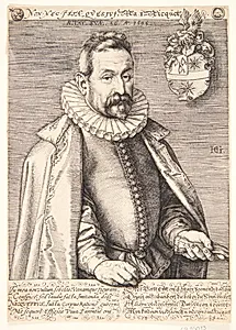 Jan Nicquet by Hendrick Goltzius