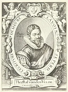 Jan van de Velde den ældre by Jacob Matham