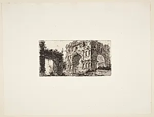 Janustempel by Giovanni Battista Piranesi
