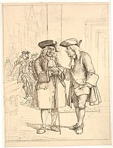 Jean de France, I, 1. by Wilhelm Marstrand