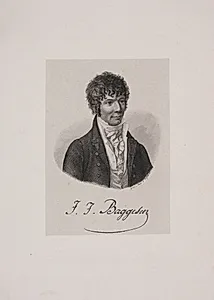 Jens Baggesen by Julius Magnus-Petersen