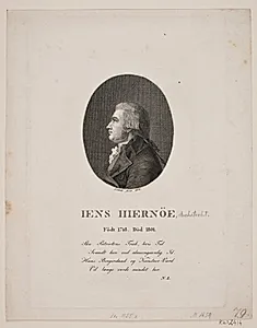 Jens Hiernöe by Gerhard Ludvig Lahde