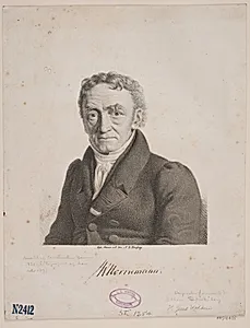 Jens Wilken Hornemann by Constantin Hansen