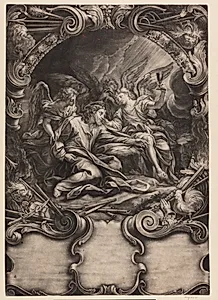Jesus i Gethsemane have by Elias Christoph Heiss
