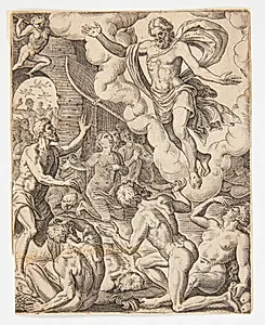 Jesus i helvedets forgård by Ubekendt