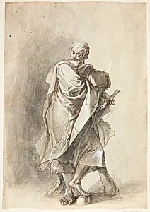 Jesus og de 12 apostle: Judas Thadæus by Matthäus Gundelach