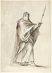 Jesus og de 12 apostle: Mathias by Matthäus Gundelach