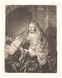 Jødebruden by Rembrandt van Rijn
