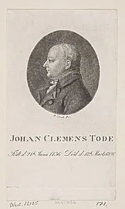 Johan Clemens Tode by Andreas Flint