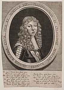 Johan Georg af Sachsen by Albert Haelwegh