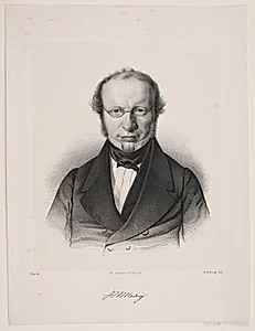 Johan Nicolai Madvig by Edvard Fortling