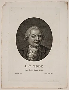 Johann Clemens Tode by Gerhard Ludvig Lahde