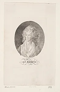 Johanne Cathrine Rosing by Andreas Flint