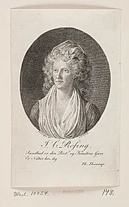 Johanne Cathrine Rosing by Andreas Flint