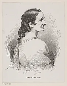 Johanne Luise Heiberg by H.P. Hansen