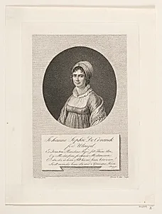 Johanne Sophie de Coninck by J.F. Clemens
