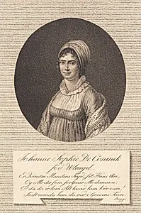 Johanne Sophie De Coninck by J.F. Clemens