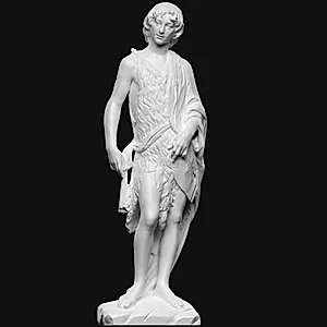 Johannes Døberen som dreng by Ubekendt