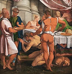 Johannes Døberens henrettelse by Jacopo Bassano