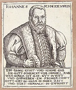 Johannes Schneidenwein by Balthasar Jenichen