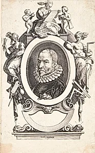 Johannes Stradanus by Hendrick Goltzius