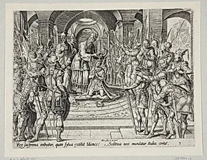 Jojoda kroner Joas by Harmen Jansz. Muller