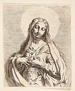 Jomfru Maria by Elisabetta Sirani