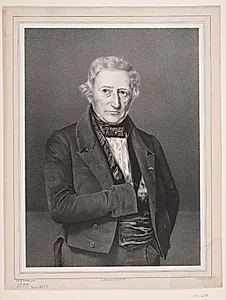 Jonas Collin by Edvard Fortling