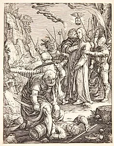 Judas' forræderi by Albrecht von Horn